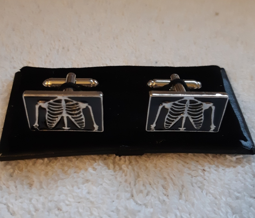 Ribs Xray Cufflinks
